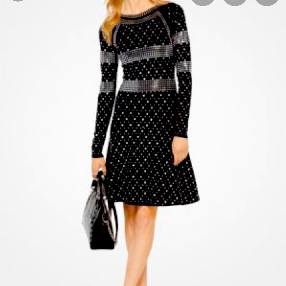 Michael Kors Studded Jersey Dress
